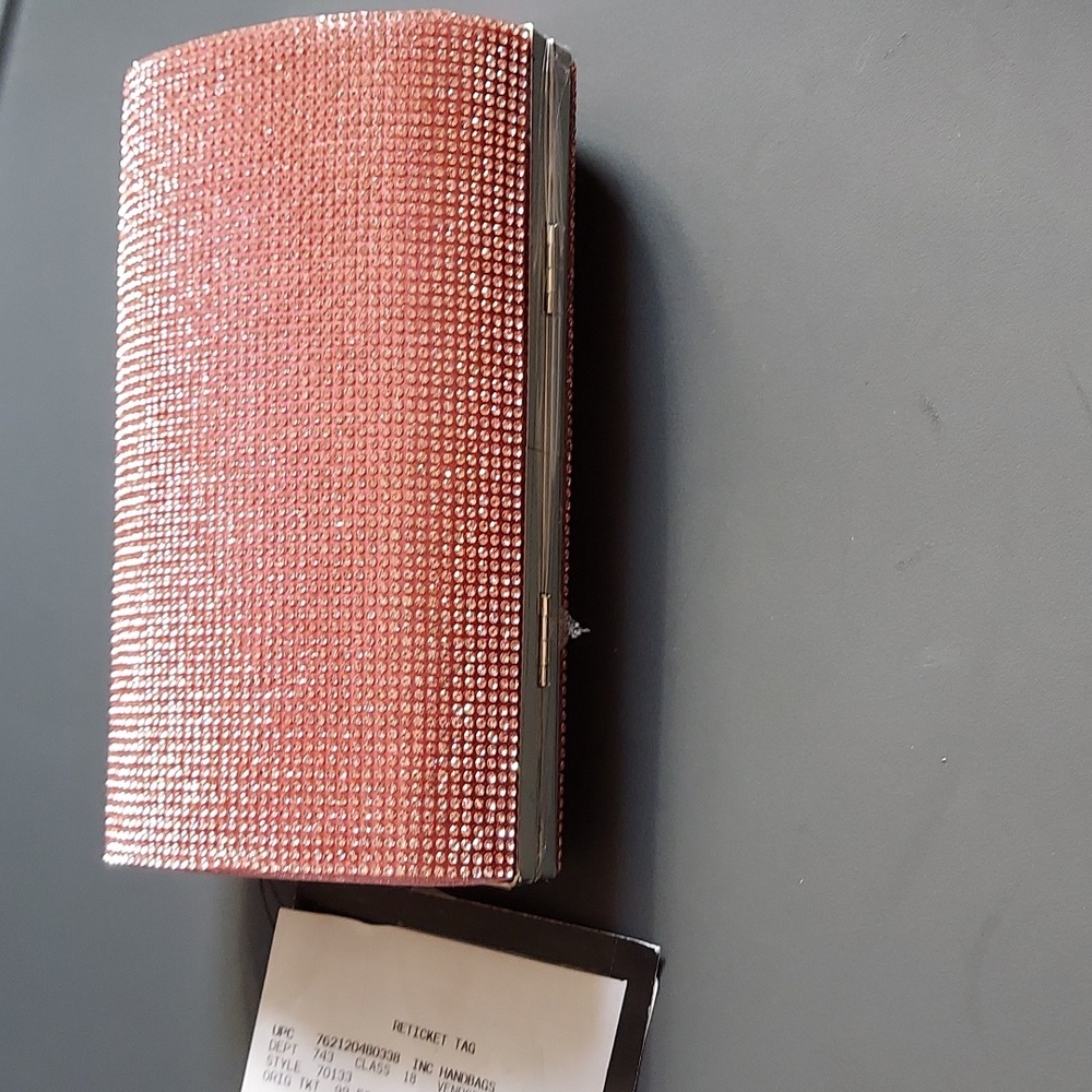Inc International Concepts Ranndi Sparkle Clutch, - Picture 3 of 6